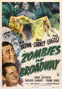 Plakat filmu Zombies on Broadway
