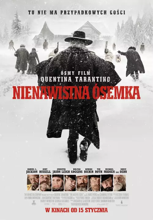 plakat filmu Nienawistna ósemka