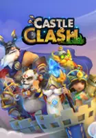 plakat gry Castle Clash