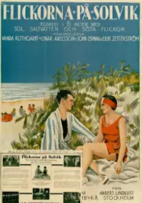 Plakat filmu Flickorna på Solvik