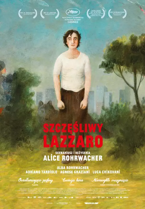 plakat filmu Szczęśliwy Lazzaro