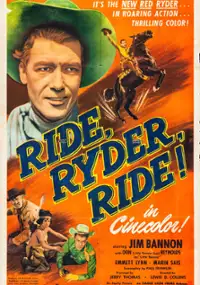 Plakat filmu Ride, Ryder, Ride!