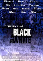 plakat filmu Czarne i białe