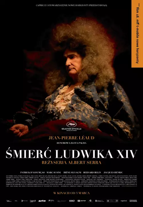 plakat filmu Śmierć Ludwika XIV