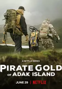 Plakat programu TV Pirackie złoto z wyspy Adak