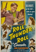 plakat filmu Roll, Thunder, Roll!