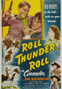 Plakat filmu Roll, Thunder, Roll!