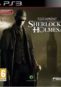 Plakat gry Testament Sherlocka Holmesa