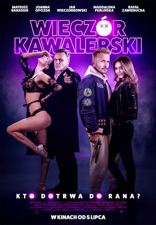 plakat filmu Wieczór kawalerski