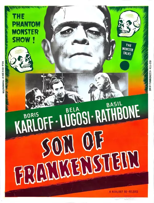 plakat filmu Syn Frankensteina