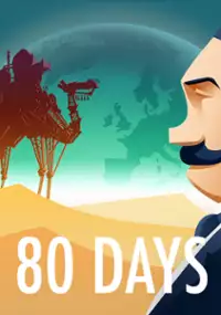 Plakat gry 80 Days
