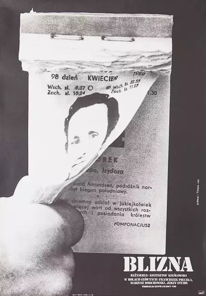 plakat filmu Blizna
