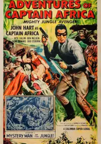 Plakat filmu Adventures of Captain Africa, Mighty Jungle Avenger!