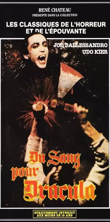 plakat filmu Krew dla Draculi