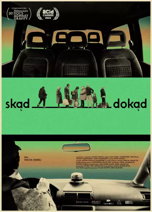 plakat filmu Skąd dokąd