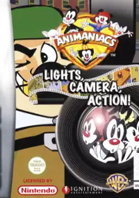 Plakat gry Animaniacs: Lights, Camera, Action!