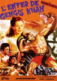 Plakat filmu Maciste nell'inferno di Gengis Khan