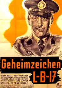 Plakat filmu Geheimzeichen LB 17