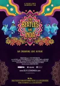 Plakat filmu Beatlesi w Indiach