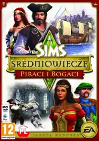 Plakat gry The Sims: Średniowiecze - Piraci i bogaci