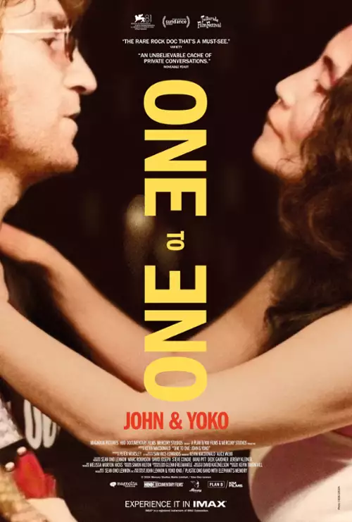 plakat filmu One to One: John i Yoko