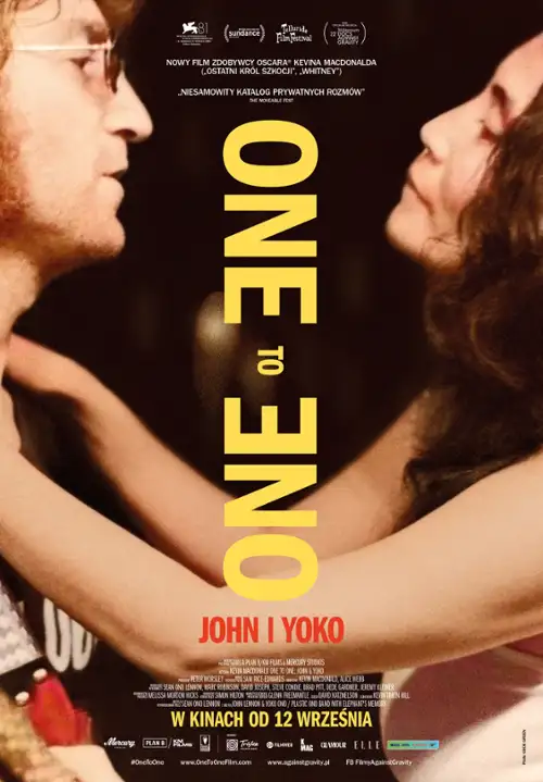 plakat filmu One to One: John i Yoko