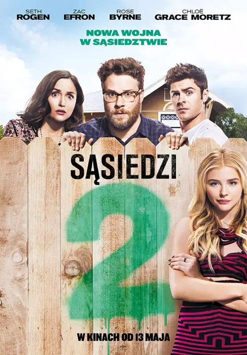 plakat filmu Sąsiedzi 2