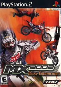 Plakat gry MX 2002 featuring Ricky Carmichael