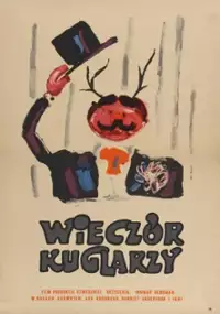 Plakat filmu Wieczór kuglarzy