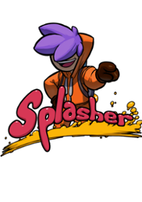 Plakat gry Splasher