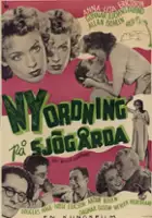 plakat filmu Nyordning på Sjögårda