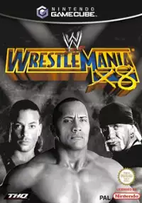 Plakat gry WWE WrestleMania X8
