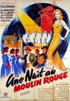 plakat filmu Une nuit au Moulin-Rouge