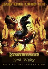 Plakat filmu Bazyliszek - król węży