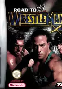Plakat gry WWE Road to WrestleMania X8