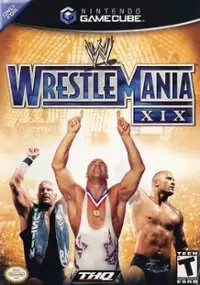 Plakat gry WWE WrestleMania XIX