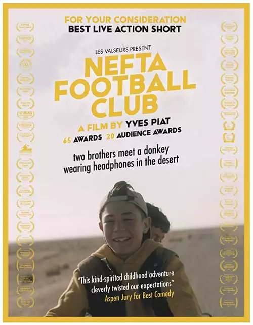 plakat filmu Klub piłkarski Nefta