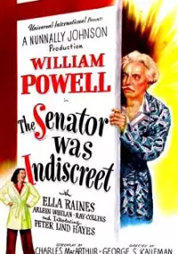 Plakat filmu The Senator Was Indiscreet
