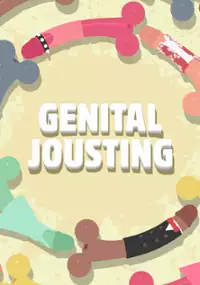 Plakat gry Genital Jousting