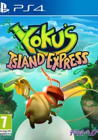 Plakat gry Yoku's Island Express