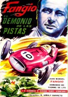 plakat filmu Fangio, el demonio de las pistas