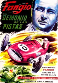 Plakat filmu Fangio, el demonio de las pistas