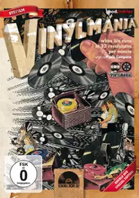 Plakat filmu Winylmania. Życie w rytmie 33 rewolucji na minutę 