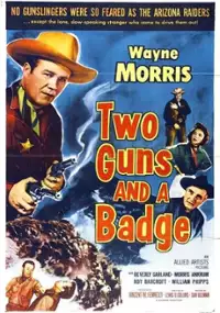 Plakat filmu Two Guns and a Badge