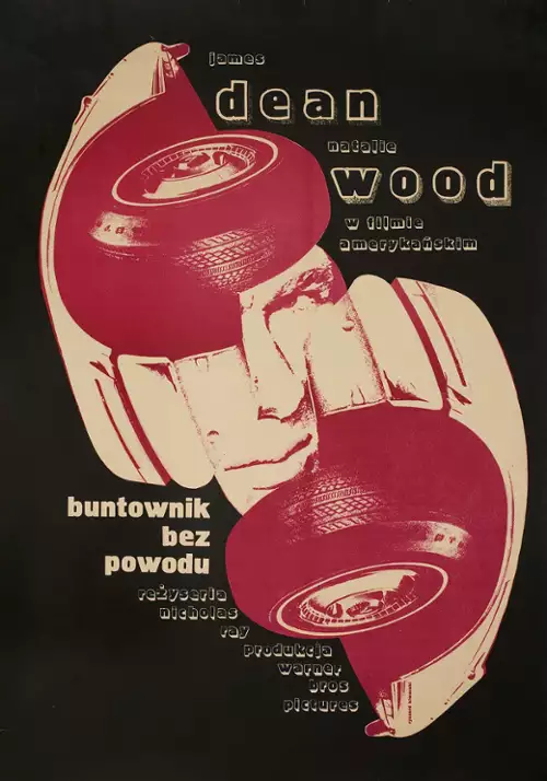 plakat filmu Buntownik bez powodu