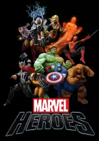 Plakat gry Marvel Heroes