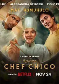 Plakat serialu Kto zastąpi szefa Chico?