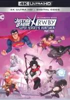 plakat filmu Liga Sprawiedliwości x RWBY: Superbohaterowie i Łowcy cz. 2