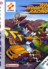 Plakat gry Woody Woodpecker Racing