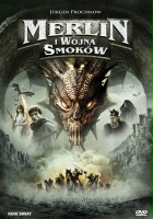 plakat filmu Merlin i wojna smoków
